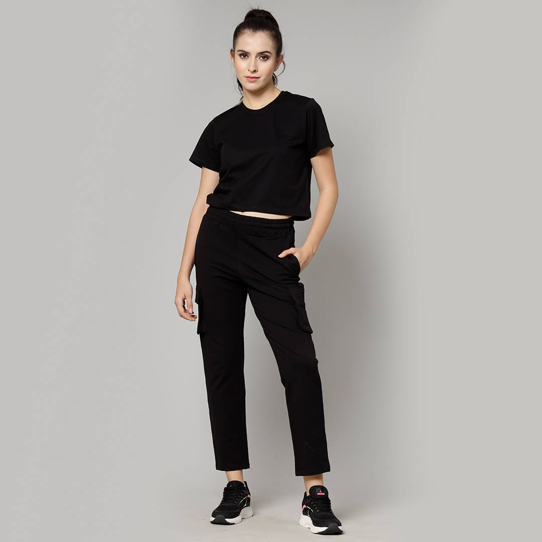 Women's Jet Cargo Pant | Black