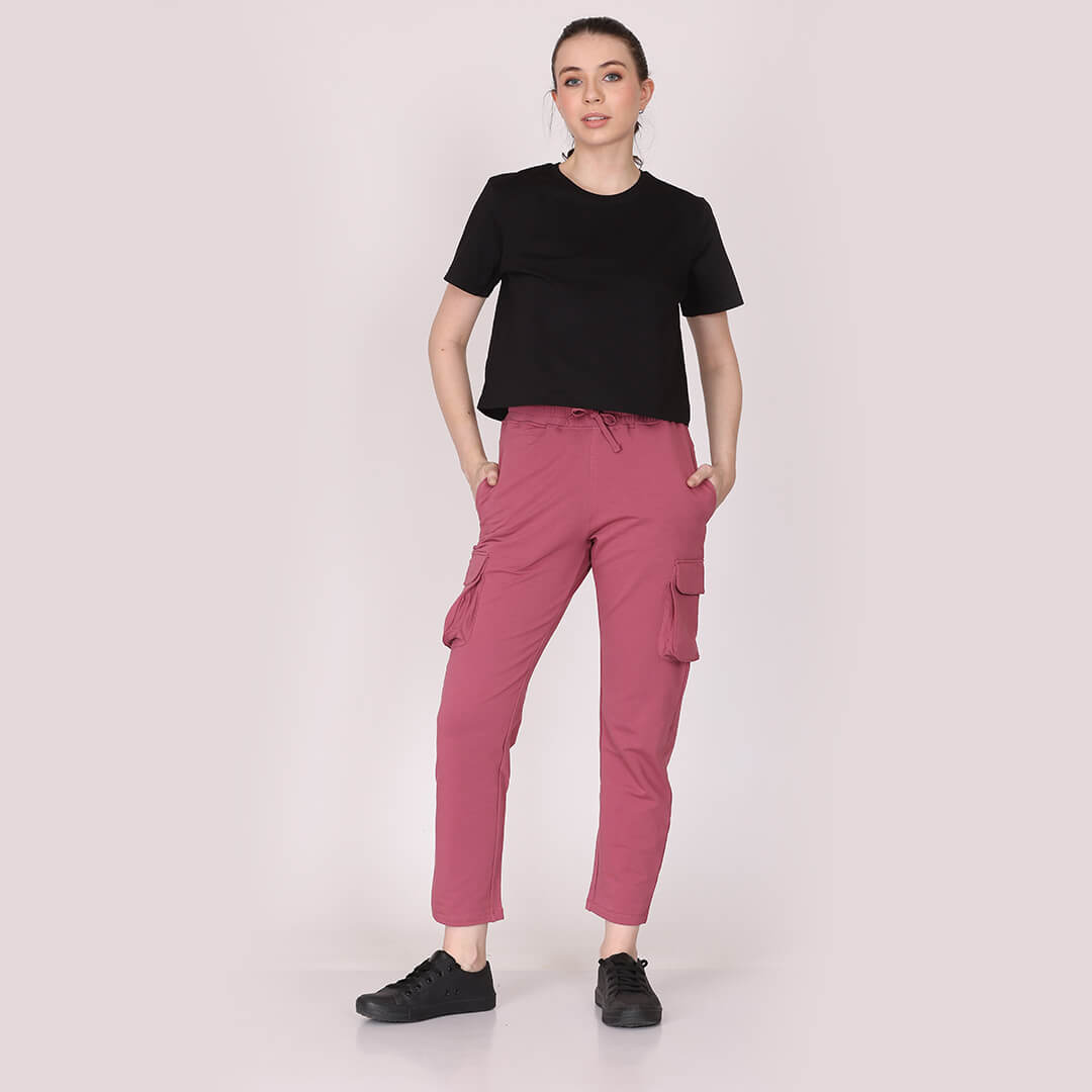 Cargo Pants Rose Wood - Main Image