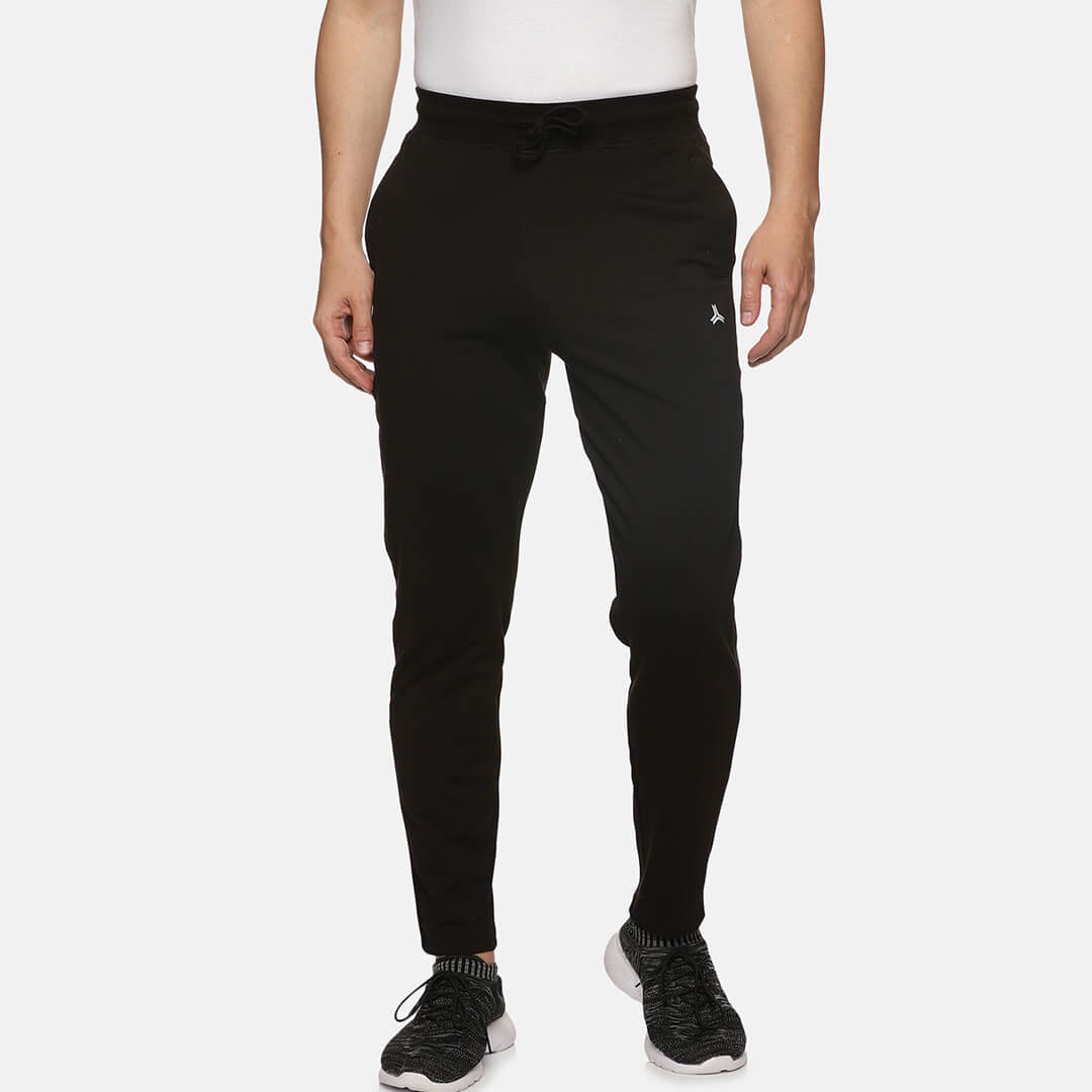 Black straight joggers hot sale