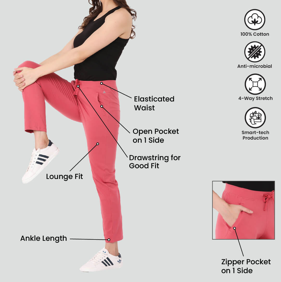 Lounge Pants - Chalk Pink