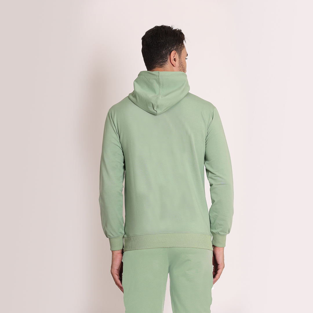 Blend Co-ords Set-Spinach Green