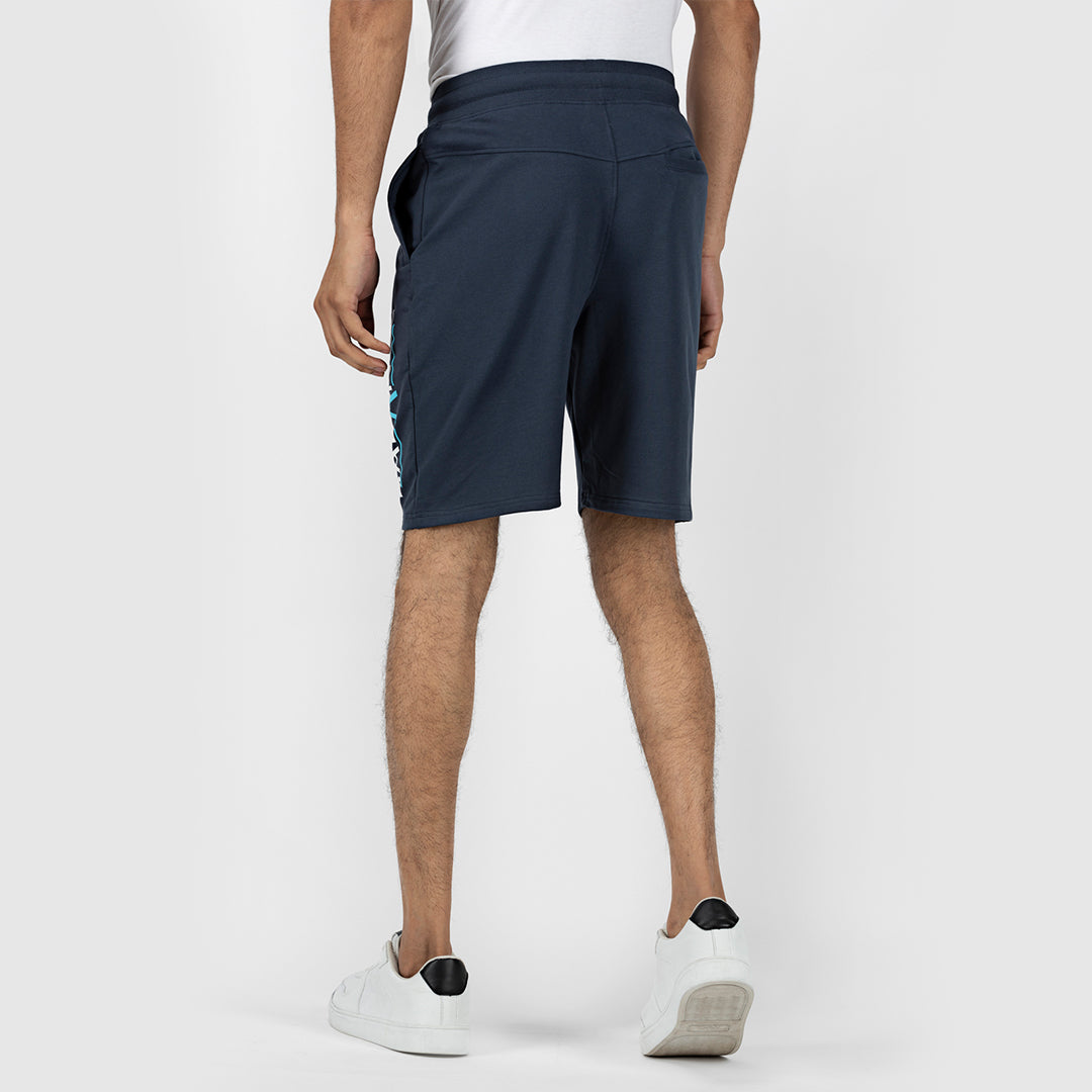 Men's Graphic Printed Shorts - Midnight Navy ( Balance )