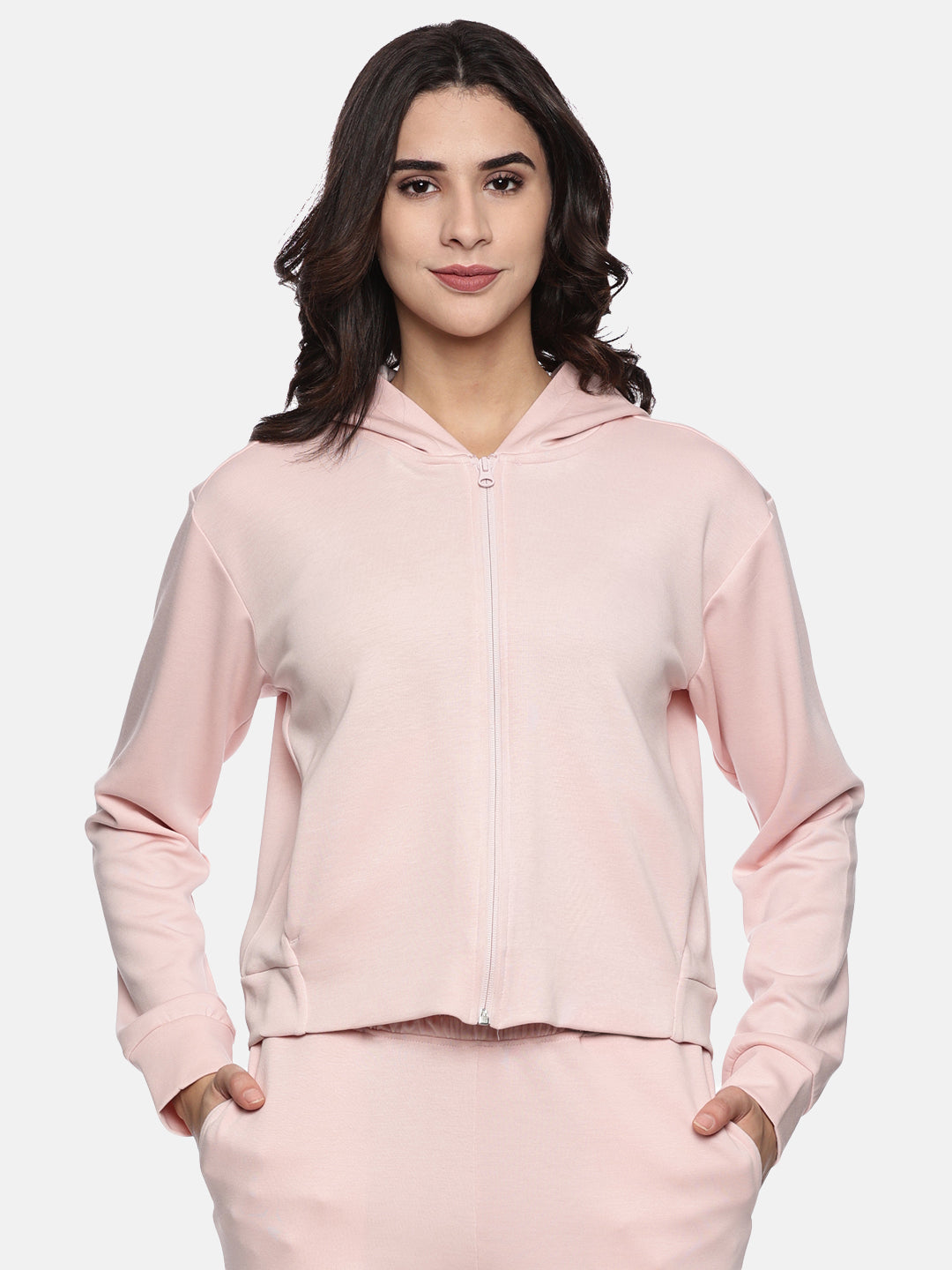 Women's Modal Tech Flex Hoodie - Bliss Blush