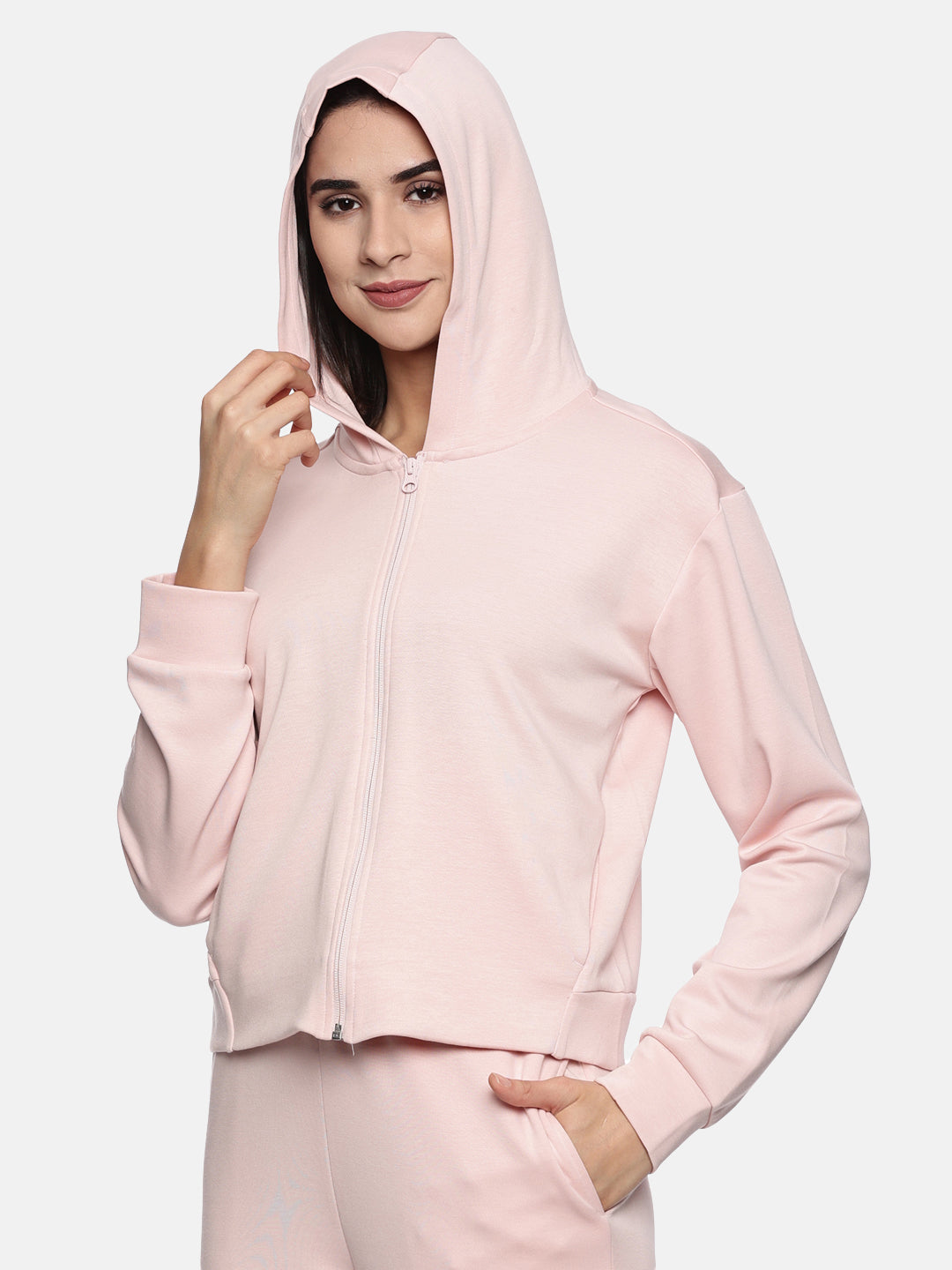 Women's Modal Tech Flex Hoodie - Bliss Blush
