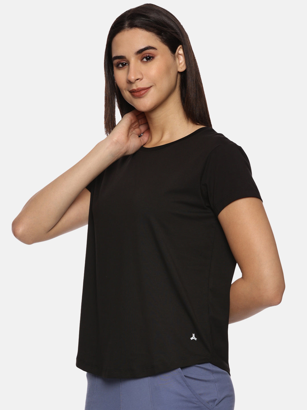 Women’s Stretch Modal T-Shirt – Black