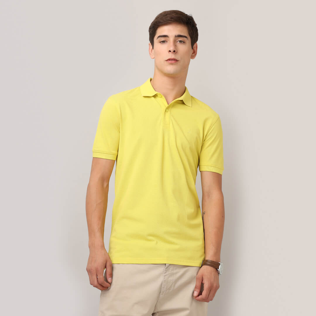 Polo T-Shirts - Yellow