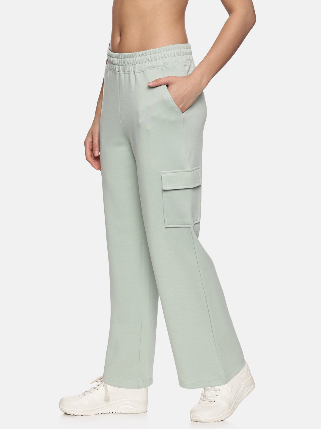 Women's Modal Tech Flex Cargo Pants - Heart Green
