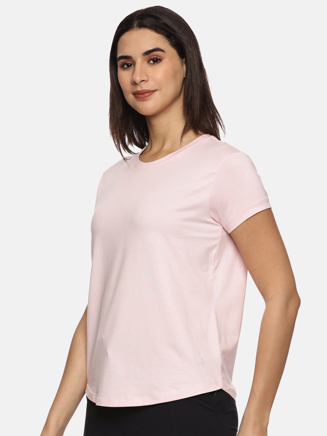 Women’s Stretch Modal T-Shirt – Cameo Pink