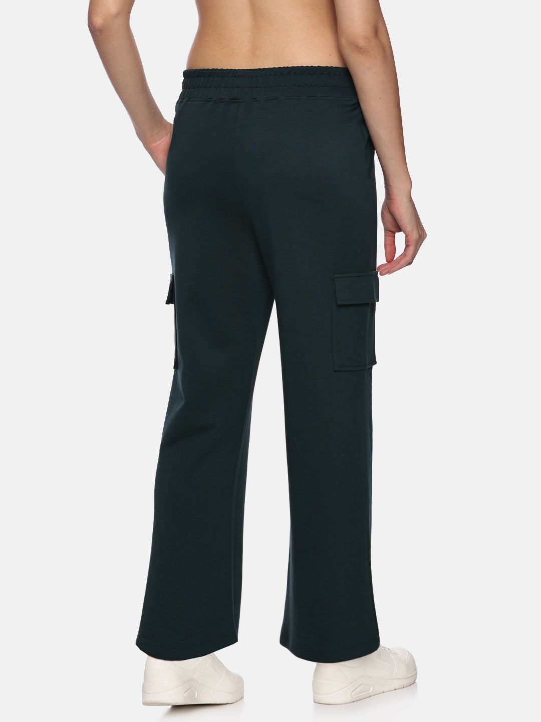 Womens Modal Tech Flex Cargo Pants - Bliss Green
