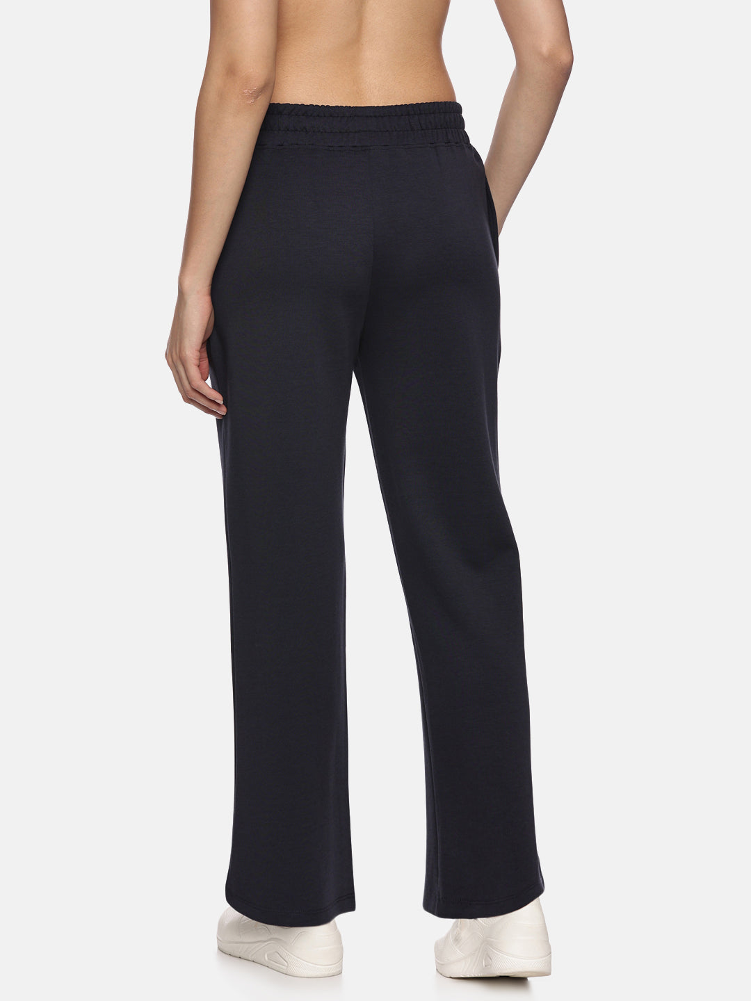 Womens Modal Tech Flex Flare Pants - Jet Navy