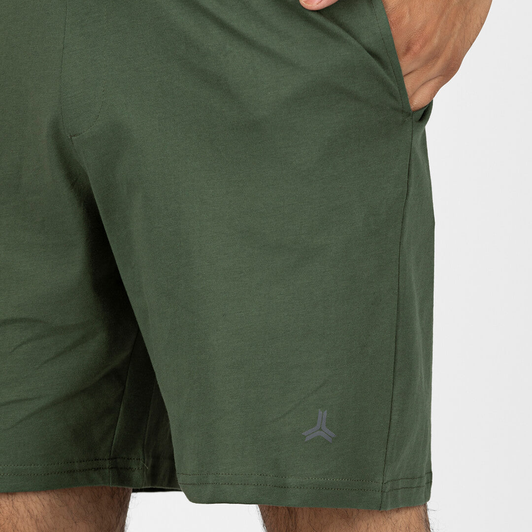 Essential Shorts- Olive Green