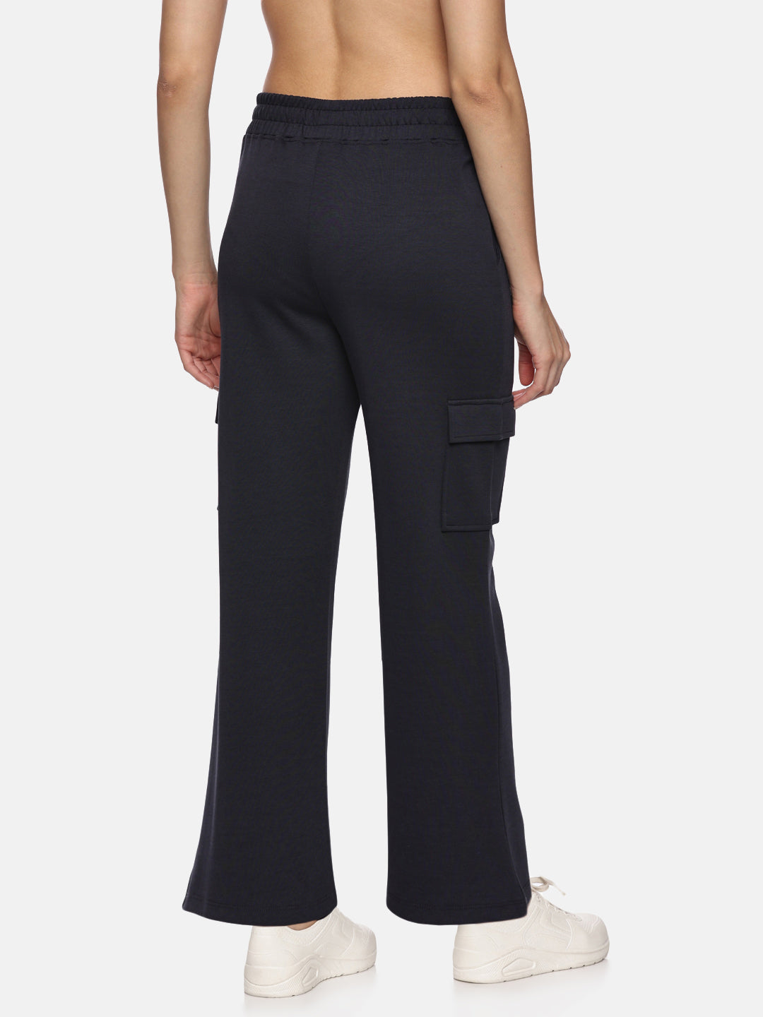 Womens Modal Tech Flex Cargo Pants - Jet Navy