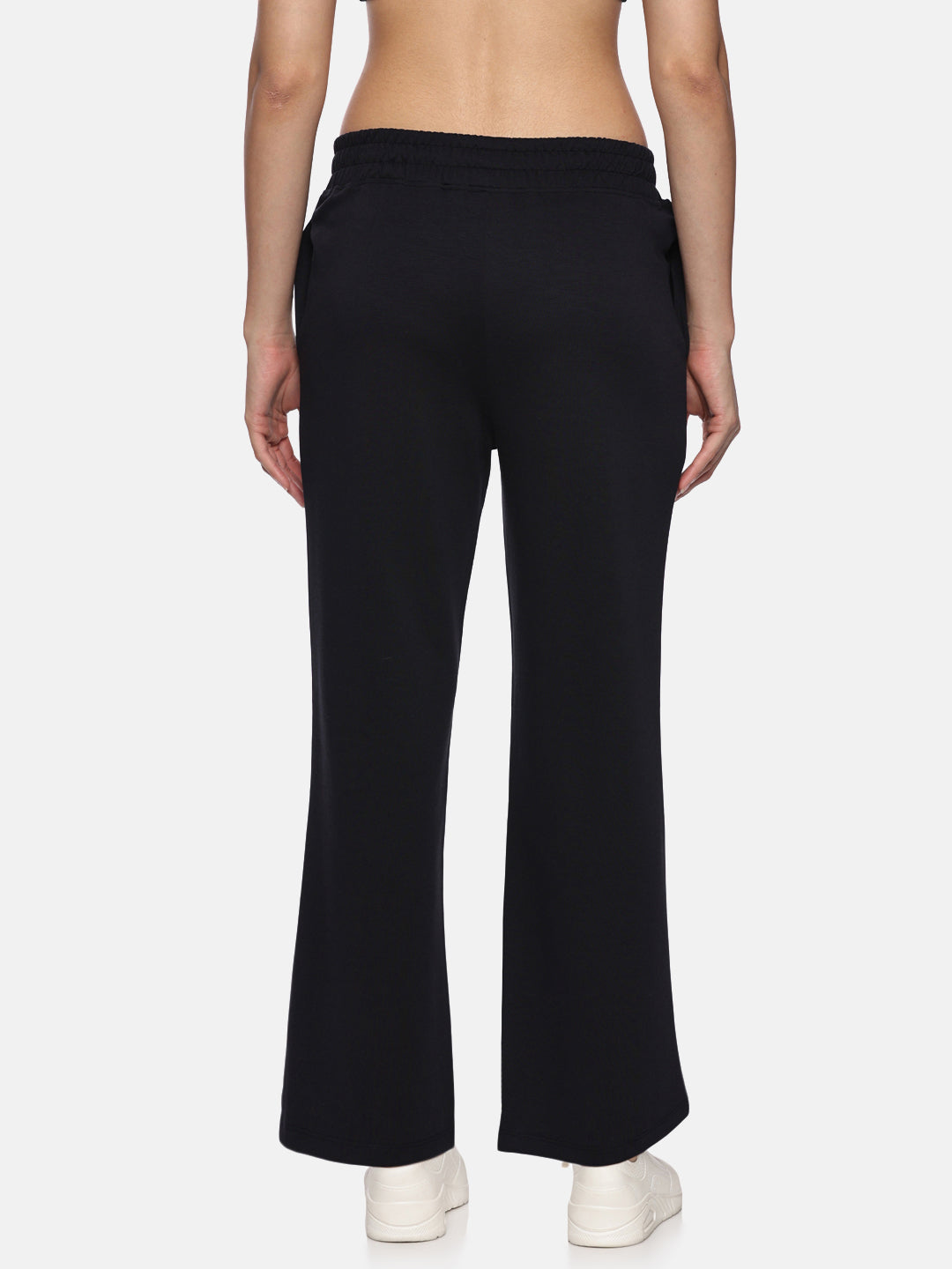 Womens Modal Tech Flex Flare Pants - Pacific Navy