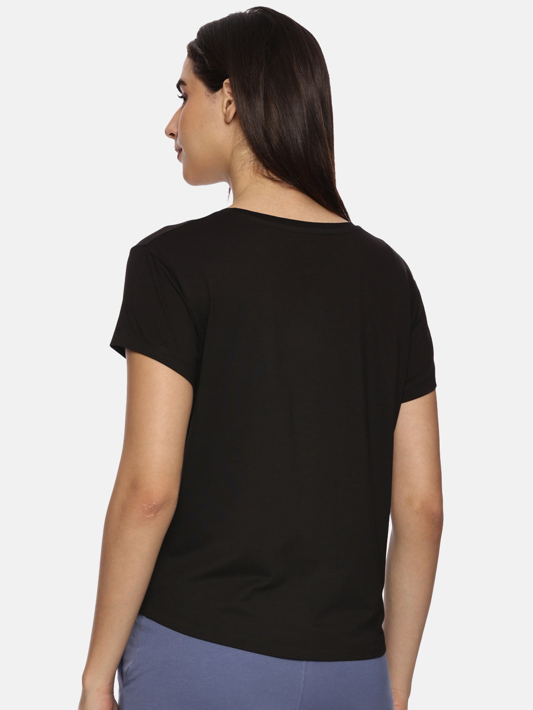 Women’s Stretch Modal T-Shirt – Black