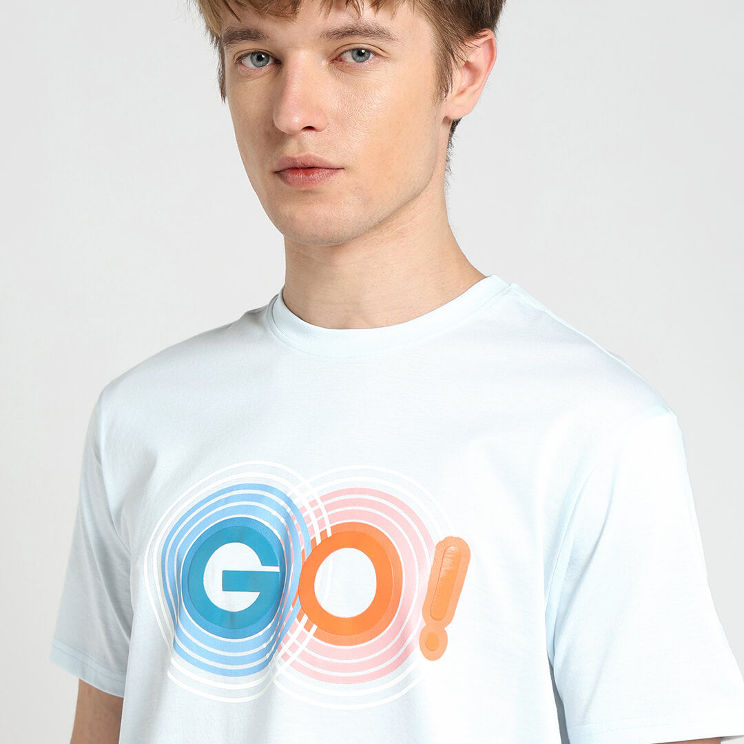 Men's Versatile T-Shirt - Go Blue