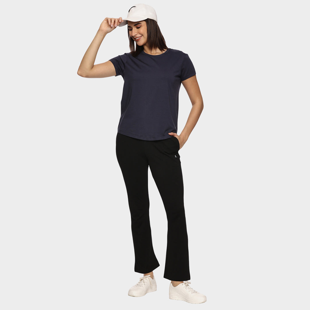 Women's All Day Flare Pants - Black