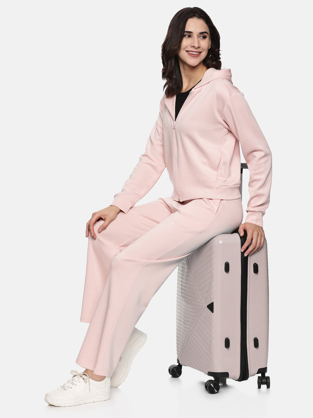 Women's Modal Tech Flex Hoodie - Bliss Blush