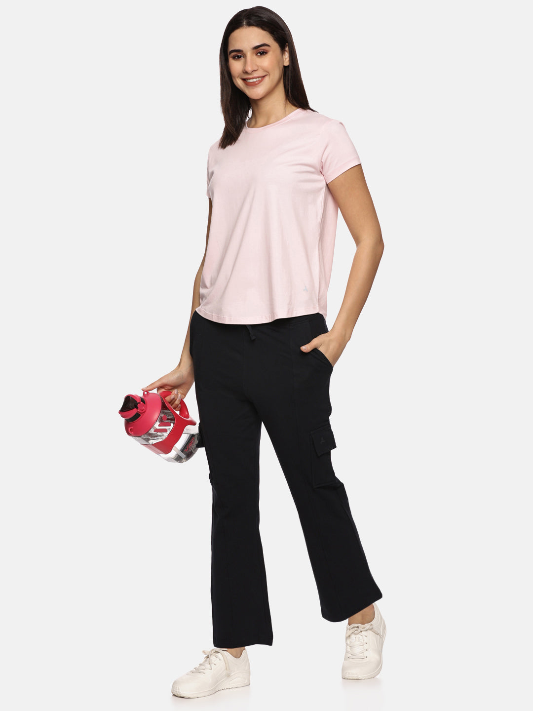 Women’s Stretch Modal T-Shirt – Cameo Pink