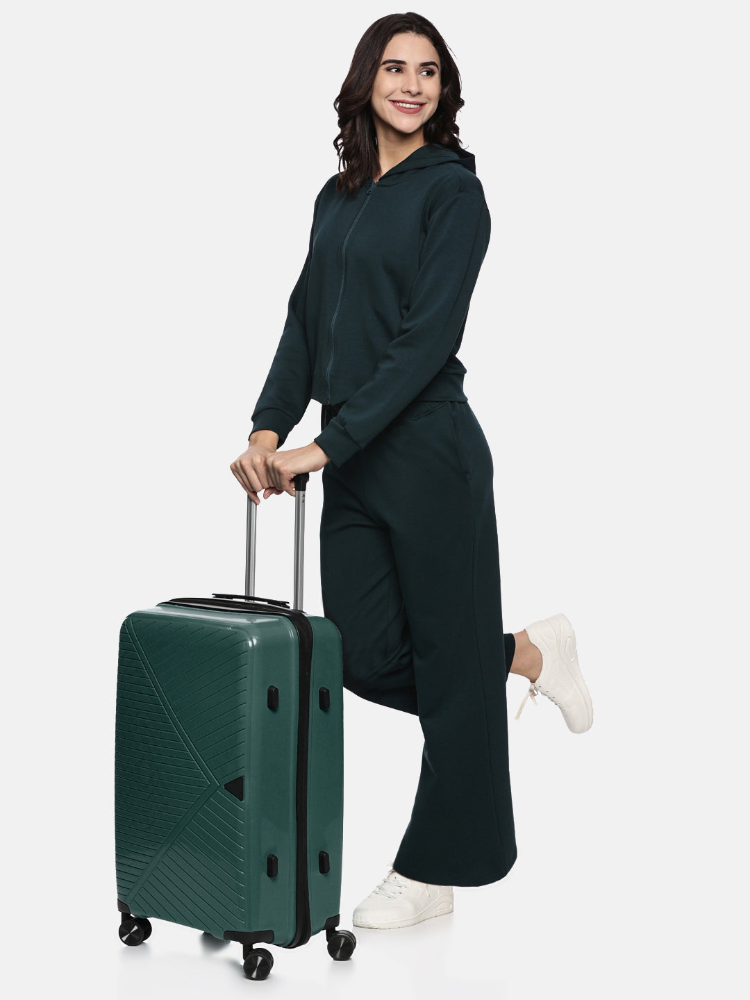 Women's Modal Tech Flex Hoodie - Bliss Green