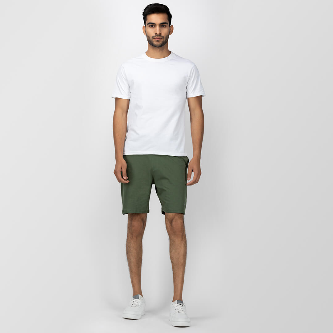 Essential Shorts- Olive Green