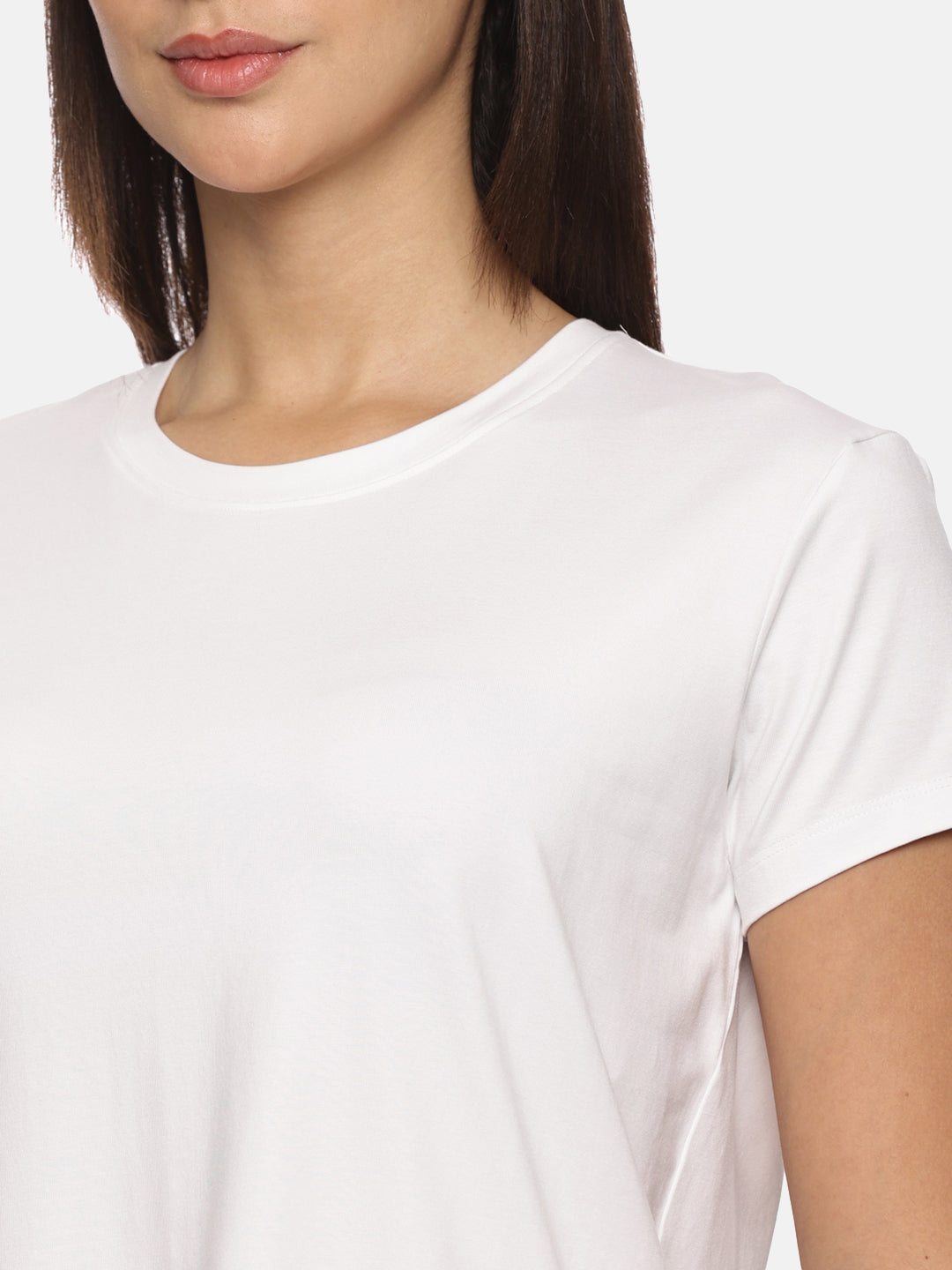 Women’s Stretch Modal T-Shirt – White