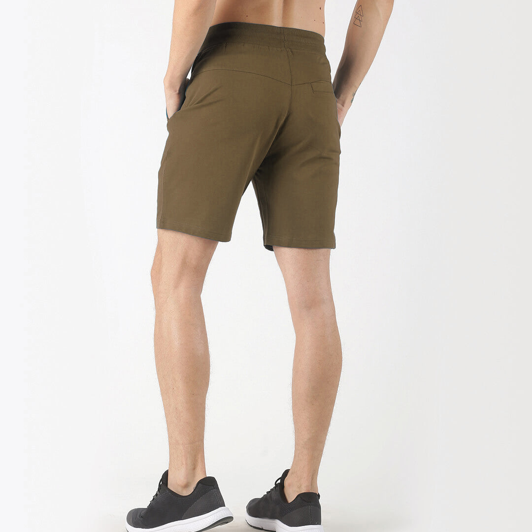 Solid Shorts - Taupe