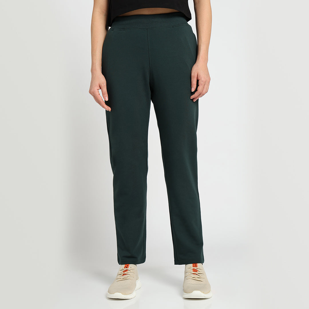 Straight Pants - Deep Green