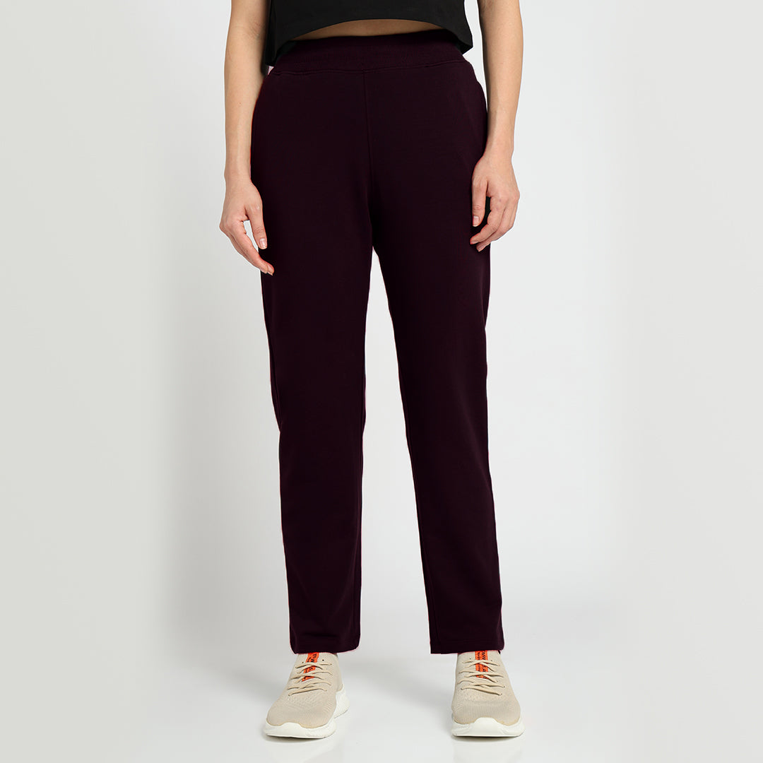 Straight Pants - Wine