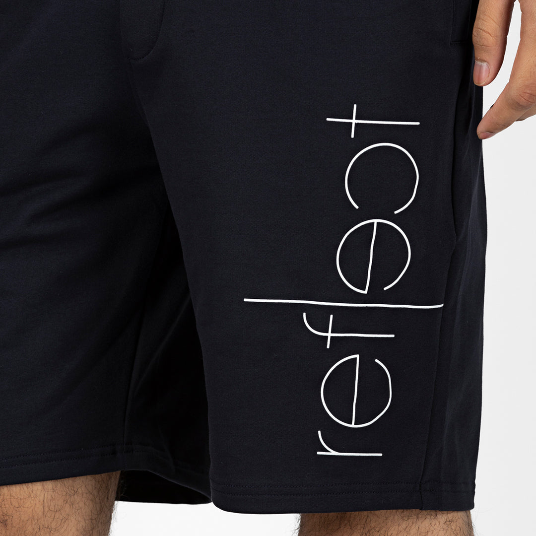 Men's Graphic Printed Shorts - Space Navy ( Reflect )
