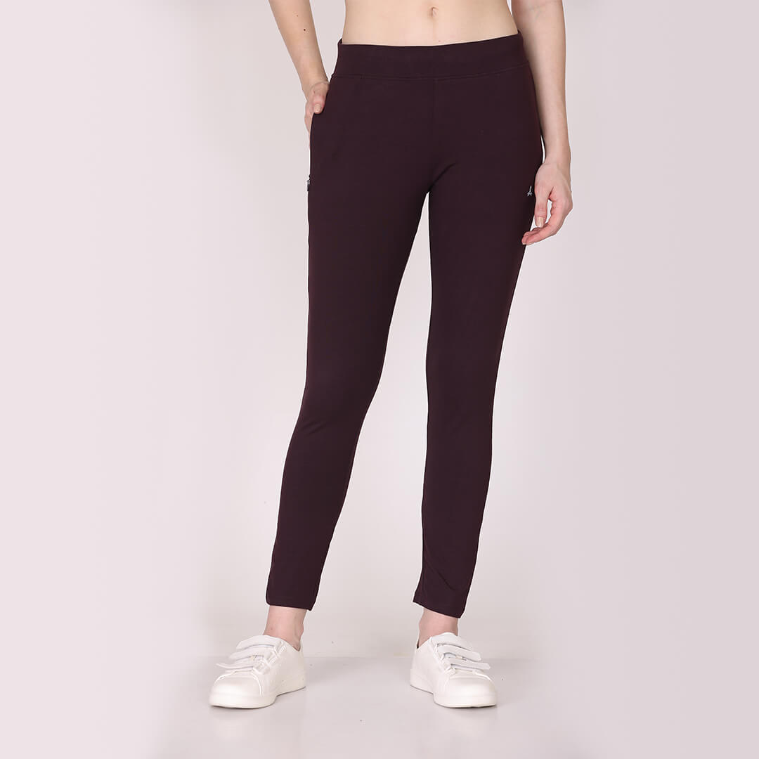 Yoga Pants - Wine