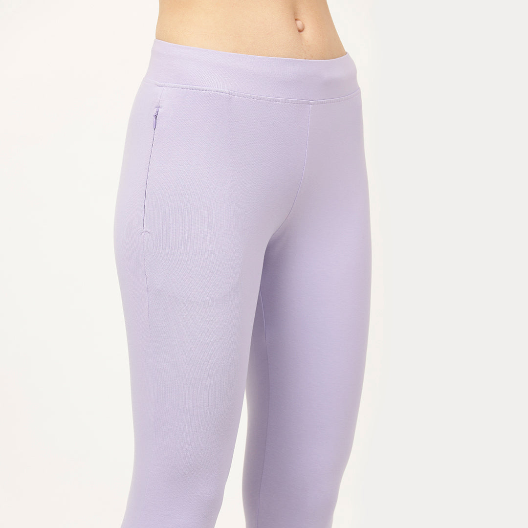 Yoga Pants Pack of 3 - Neon Pink, Opera Mauve & Independence Blue