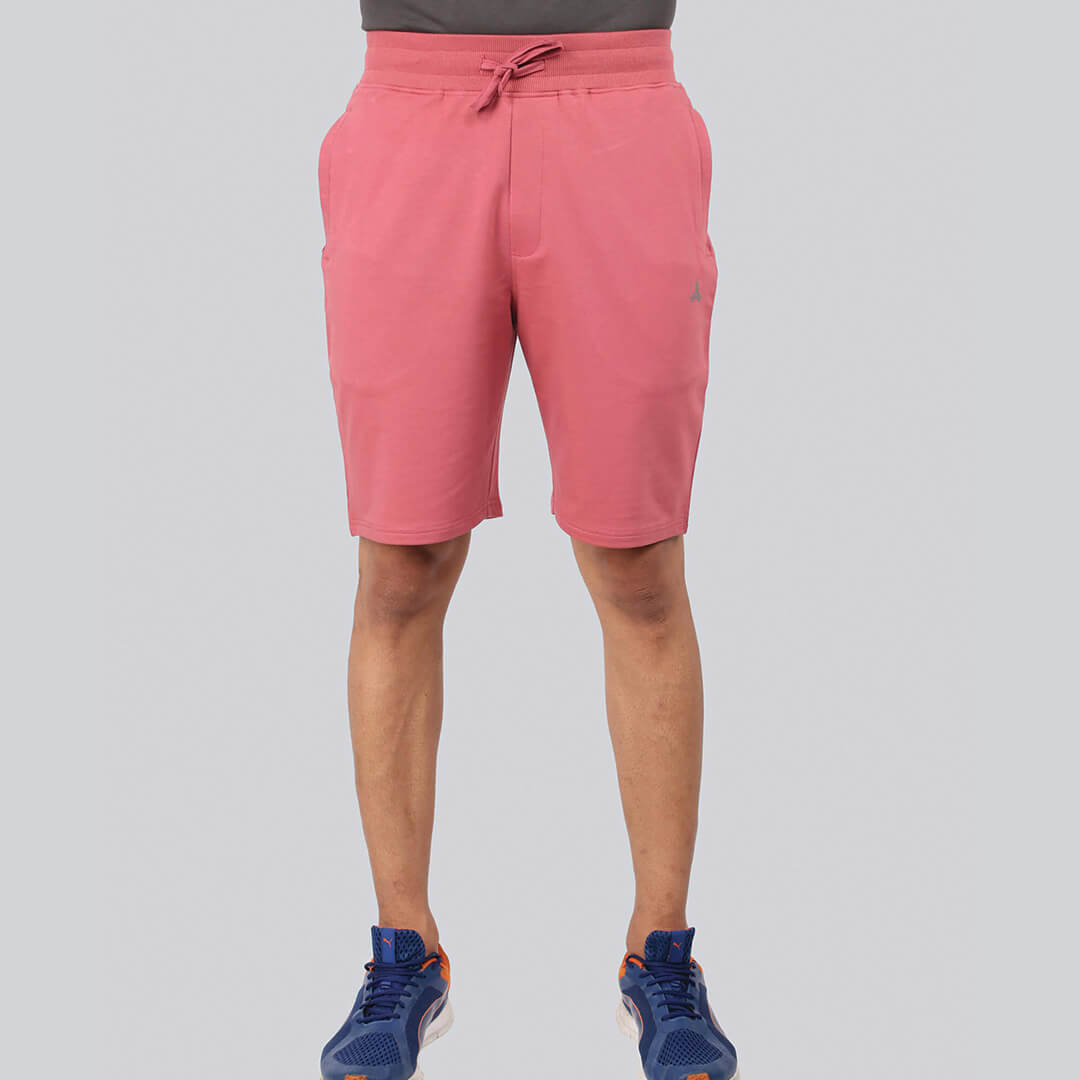 Solid Shorts - Onion Pink