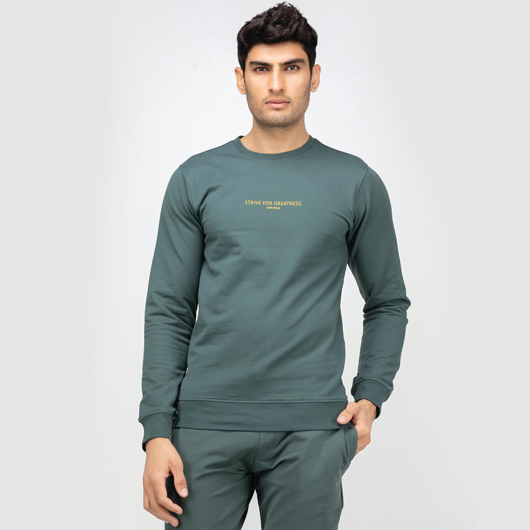 Essentials Sweatshirt - Kelp Green