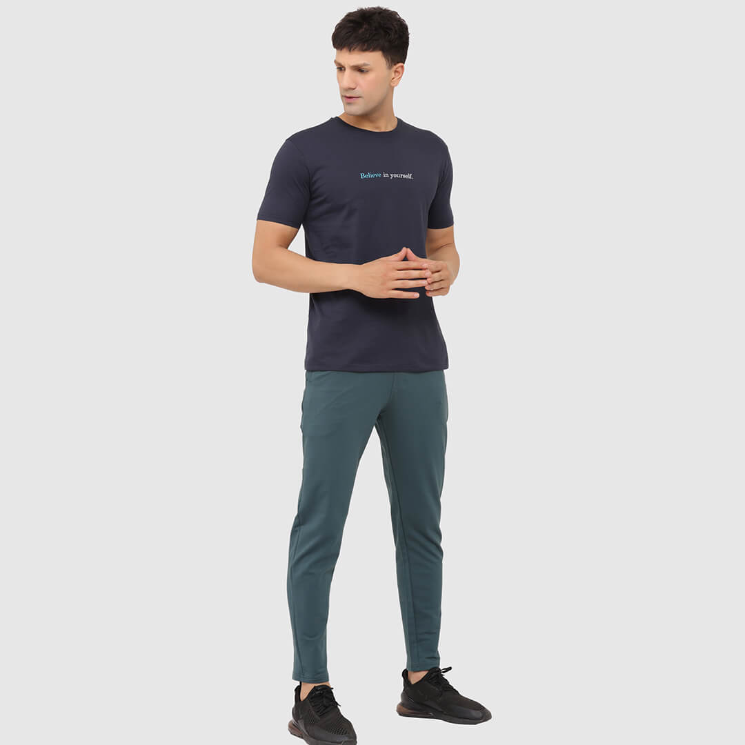 Essential Liner T-shirt-Denim Blue
