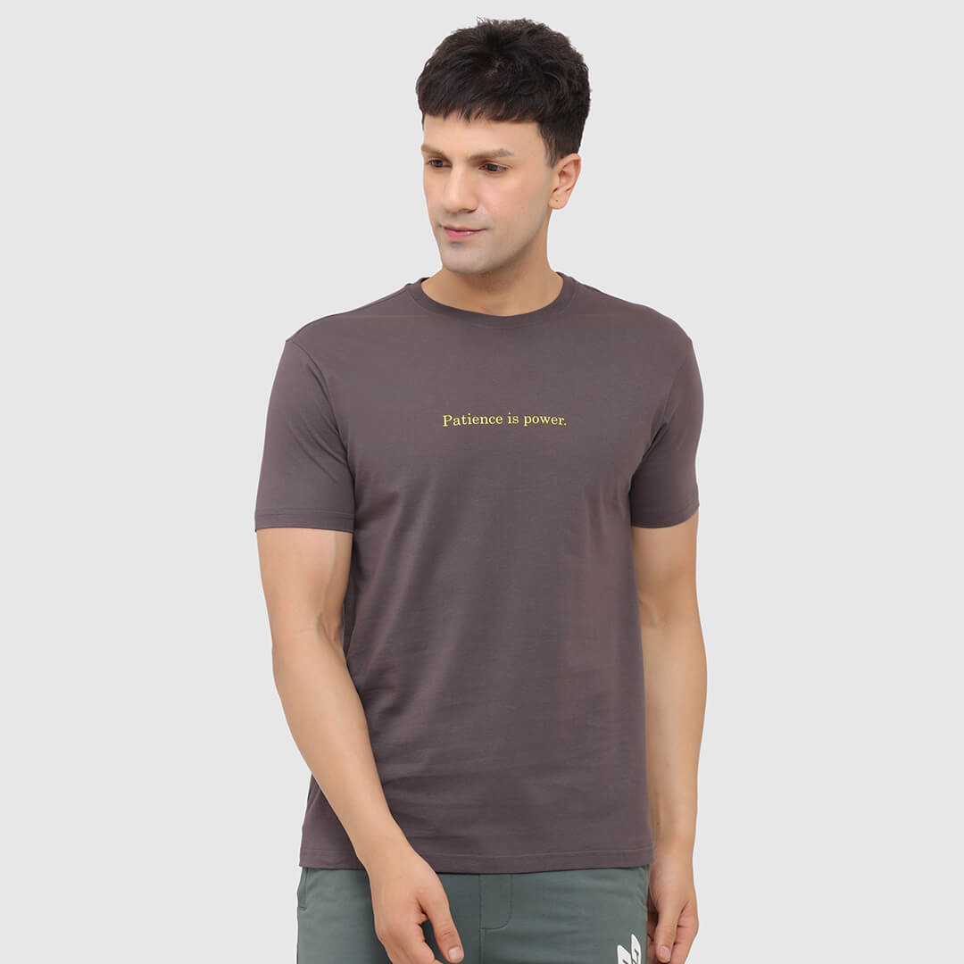 Essential Liner T-shirt-Graphite Grey