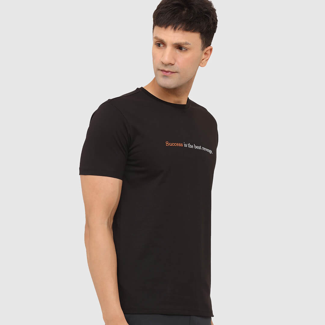 Essential Liner T-shirt-Black
