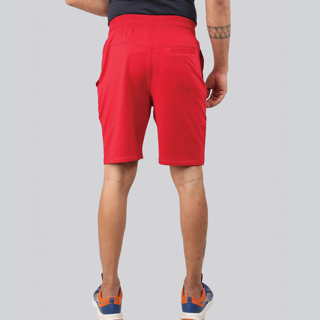 Solid Shorts - Bold Red