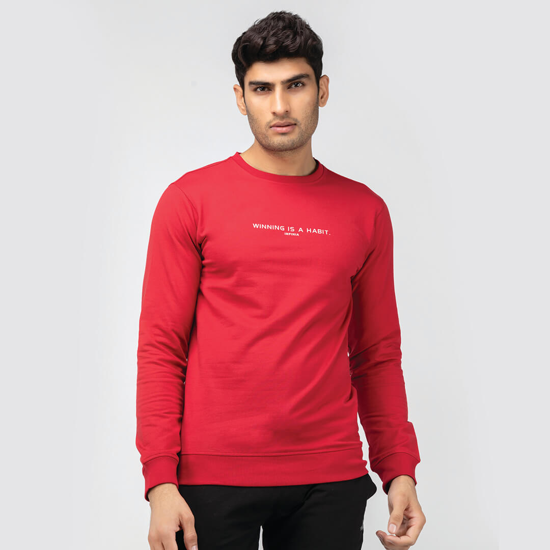 Essentials Sweatshirt - Bold Red