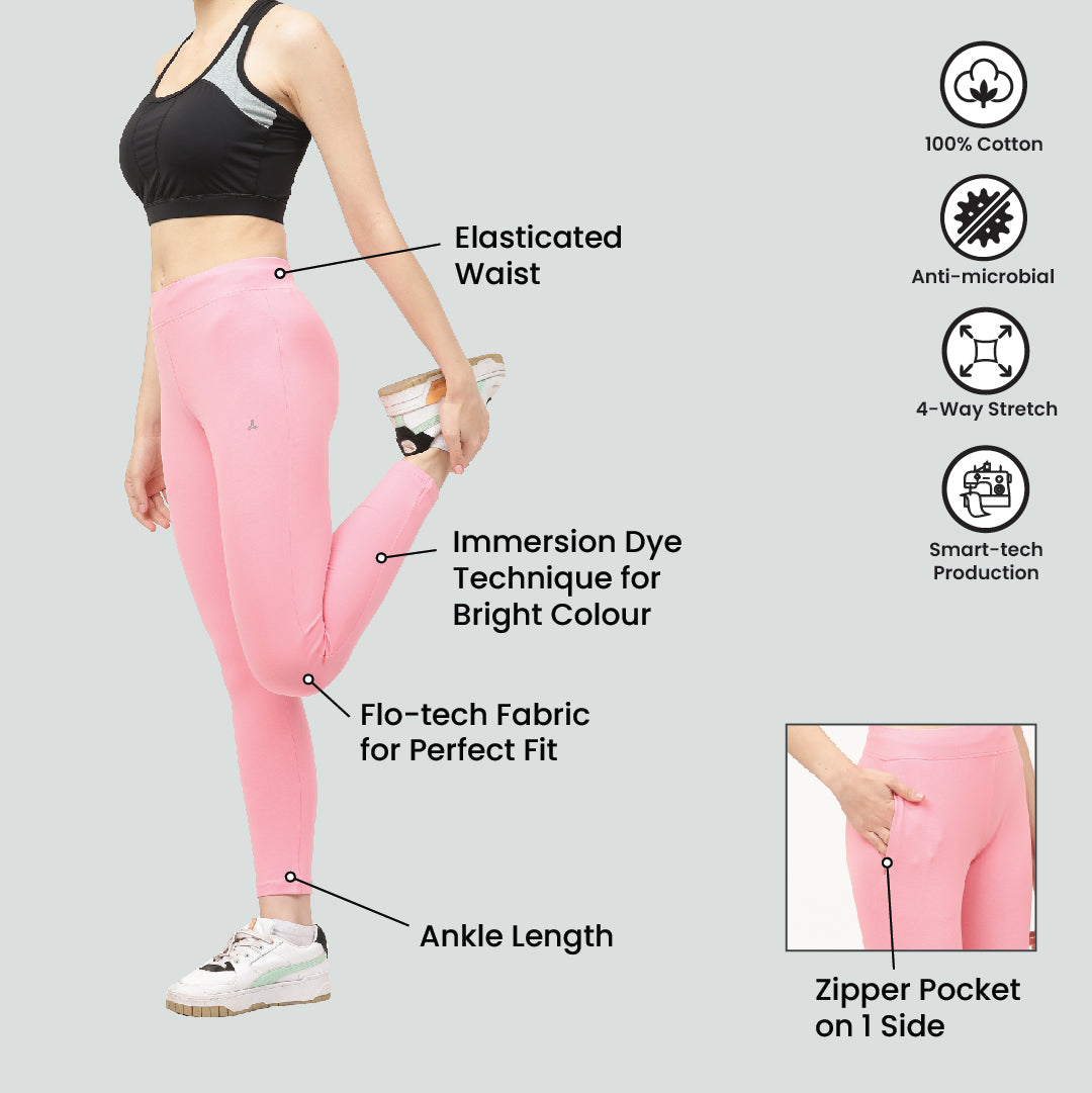 Yoga Pants - Neon Pink