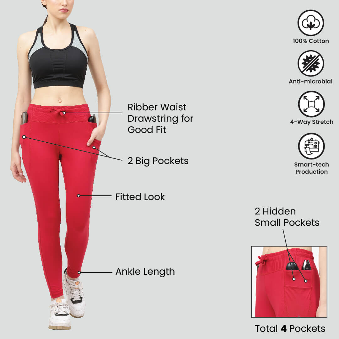 Ultimate Pants - Chilli Red