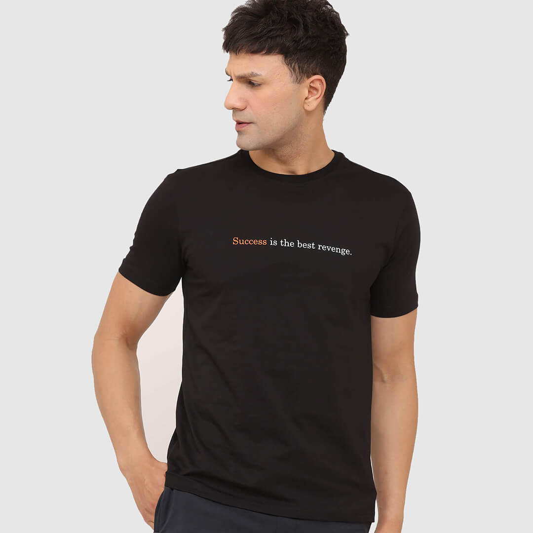 Essential Liner T-shirt-Black