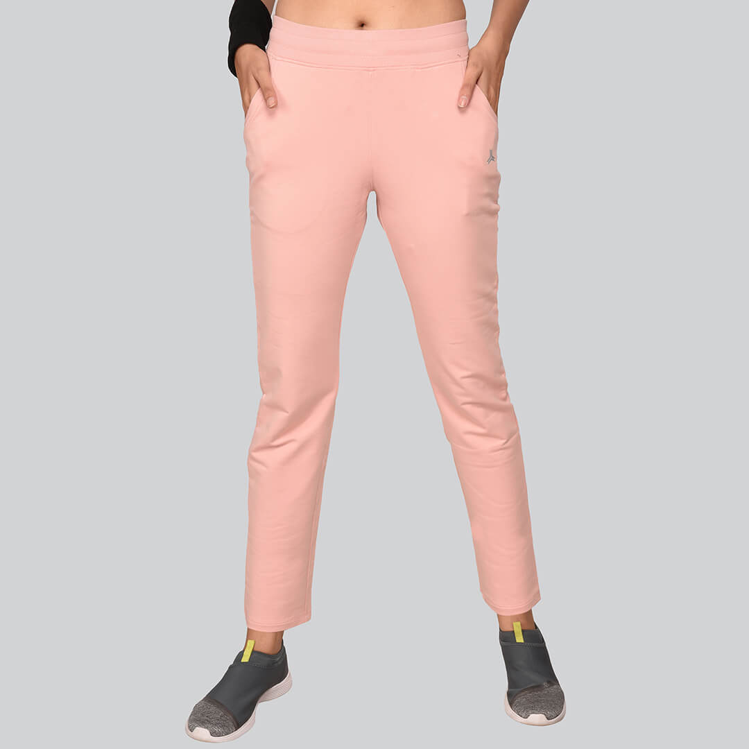Candyskin Women Athleisure Pink Straight Pants Buy Candyskin Women  Athleisure Pink Straight Pants Online at Best Price in India  Nykaa
