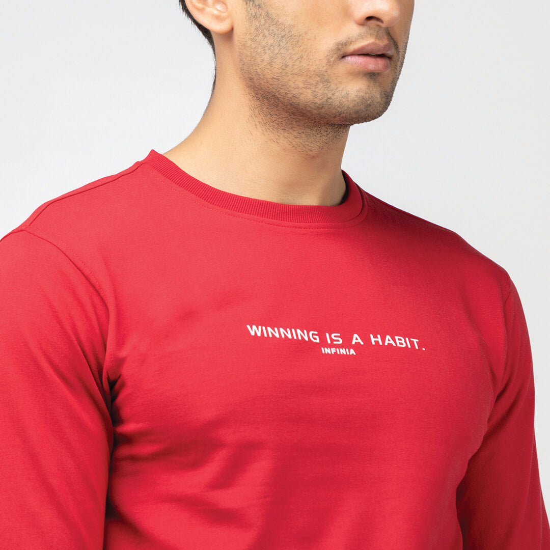 Essentials Sweatshirt - Bold Red