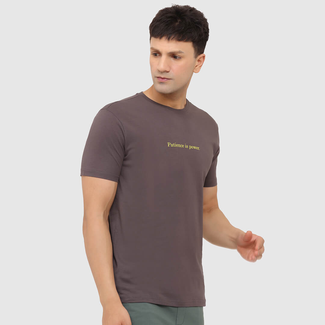 Essential Liner T-shirt-Graphite Grey