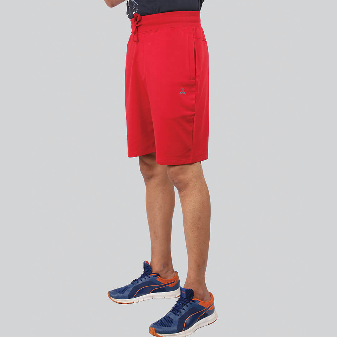 Solid Shorts - Bold Red