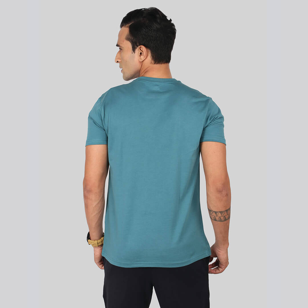 Graphic Printed Tshirt - Duck Blue