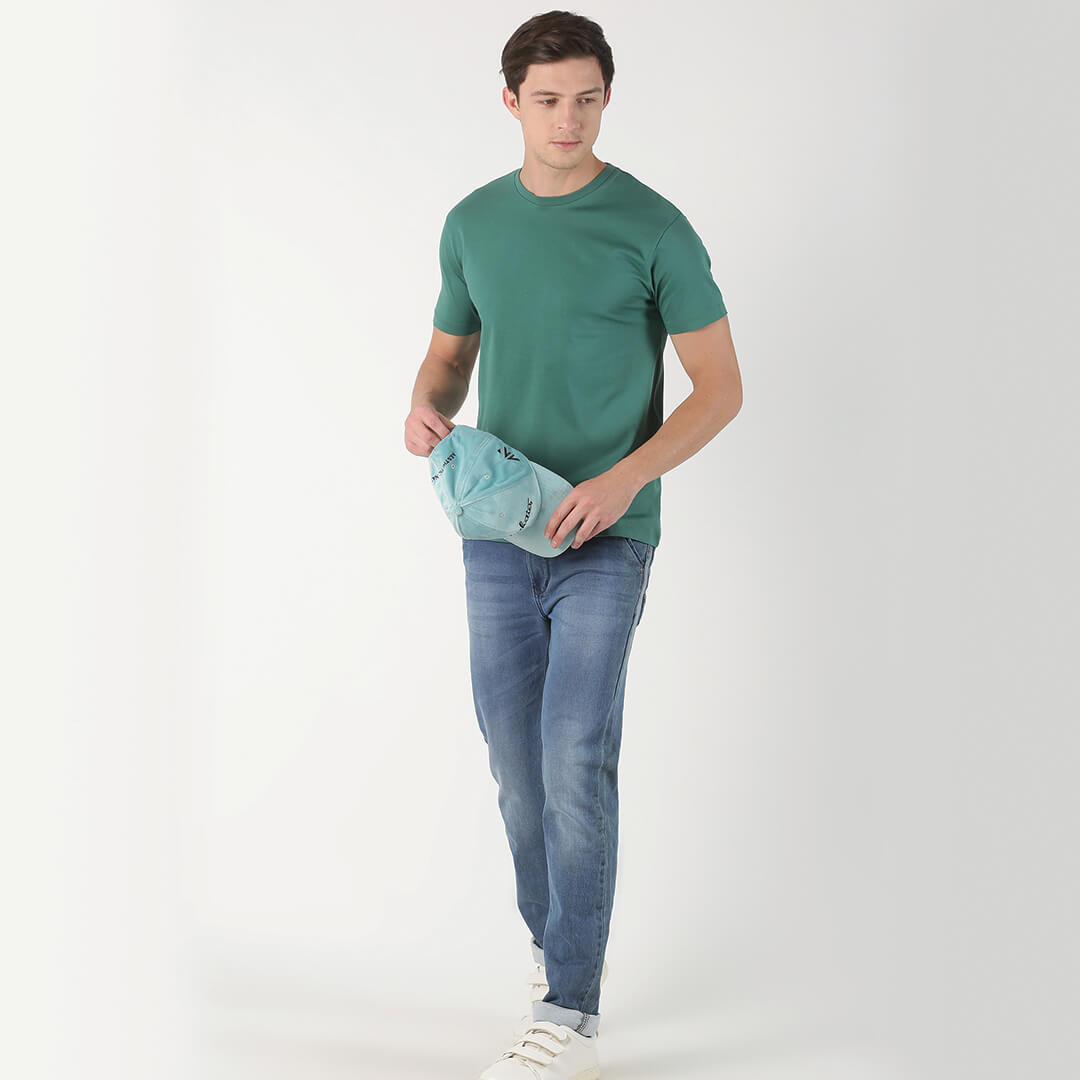 Supima T-shirt - Olive Green