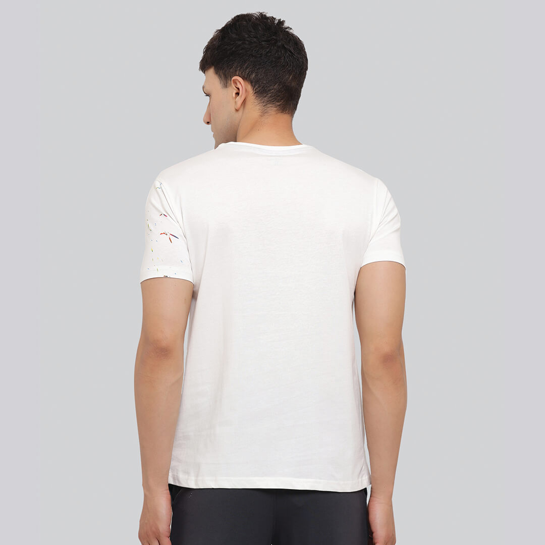 Graphic Printed T-shirt - Off White