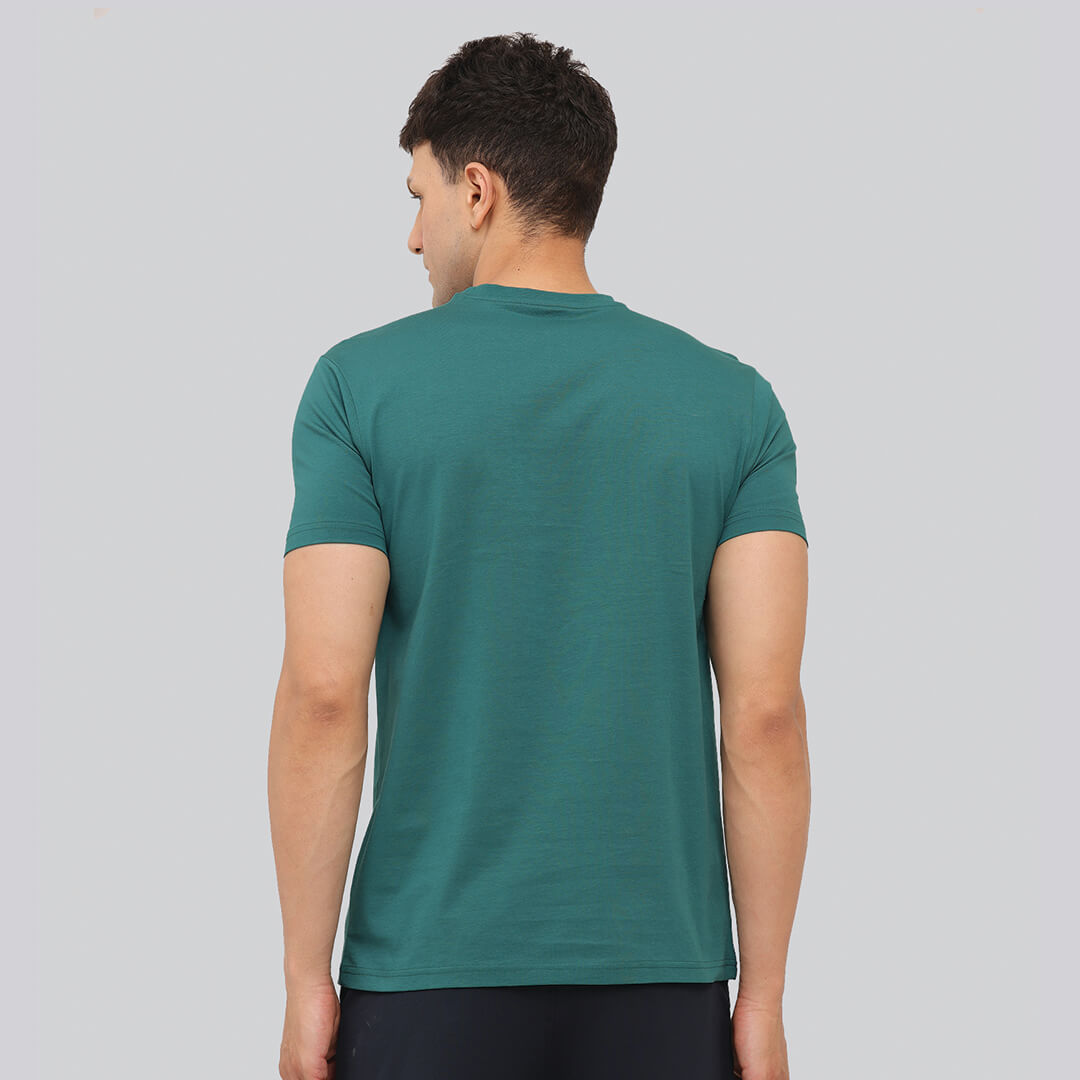 Graphic Printed T-shirt - Pine Green
