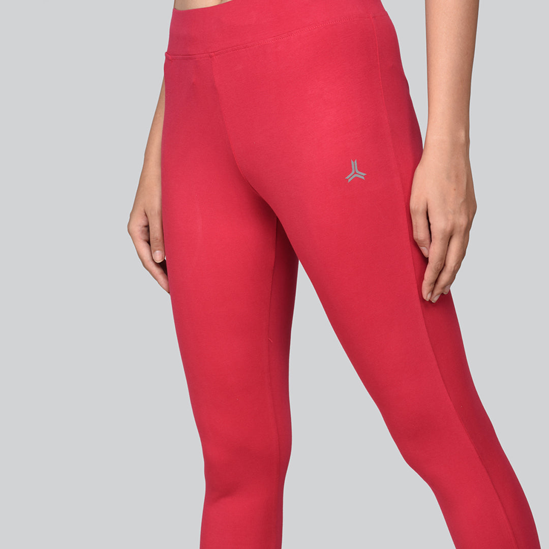 Yoga Pants - Cerise Pink